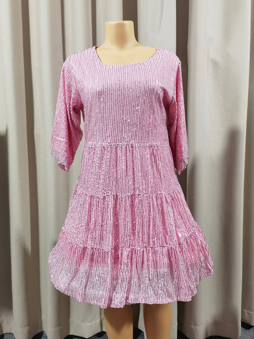 Cross-Border Fashion Sequined Dress - Europe & US Style - MANDOTOS INTERNATIONAL