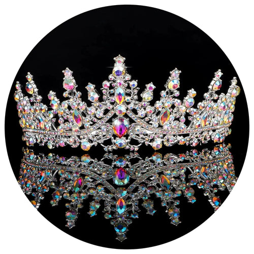 Crystal Elegance Wedding Tiara - MANDOTOS INTERNATIONAL