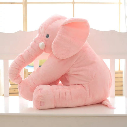 Soft plush Cuddly Elephant Sleep Pal by MANDOTOS INTERNATIONAL, featuring a cute, cuddly elephant toy perfect for bedtime comfort.