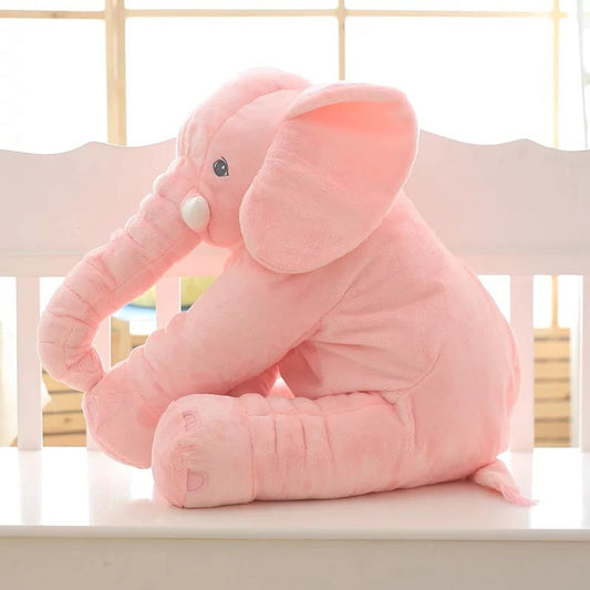 Soft plush Cuddly Elephant Sleep Pal by MANDOTOS INTERNATIONAL, featuring a cute, cuddly elephant toy perfect for bedtime comfort.