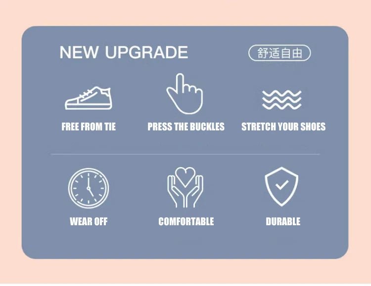 Elastic No-Tie Shoelaces with Press Lock for Sneakers - Kids & Adults - MANDOTOS INTERNATIONAL