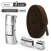 Elastic No-Tie Shoelaces with Press Lock for Sneakers - Kids & Adults - MANDOTOS INTERNATIONAL