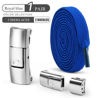 Elastic No-Tie Shoelaces with Press Lock for Sneakers - Kids & Adults - MANDOTOS INTERNATIONAL