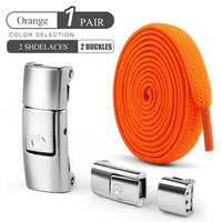 Elastic No-Tie Shoelaces with Press Lock for Sneakers - Kids & Adults - MANDOTOS INTERNATIONAL