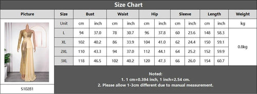 Elegant African V-neck Maxi Dress for Wedding Party - MANDOTOS INTERNATIONAL