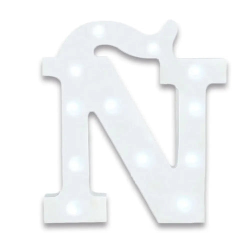 Mandotos International ELEGATE LED 54 N 3D LED letter light spotlight lamp decor alphabet Mexico scene