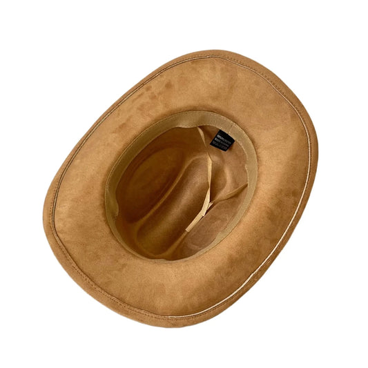 Embellished unisex cowboy hat by MANDOTOS INTERNATIONAL with decorative accents, perfect for stylish outdoor adventures.