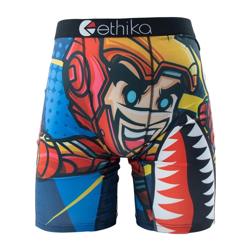ETHIKA Men's Boxer Briefs Plus Size S-3XL Sexy Underwear - MANDOTOS INTERNATIONAL