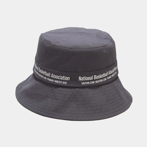 Beige twill cotton summer sun hat with custom silk screen logo from MANDOTOS INTERNATIONAL, lightweight and stylish for warm weather.