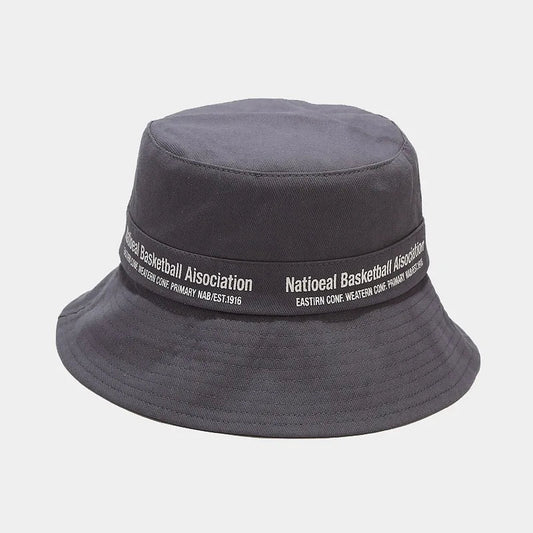 Beige twill cotton summer sun hat with custom silk screen logo from MANDOTOS INTERNATIONAL, lightweight and stylish for warm weather.