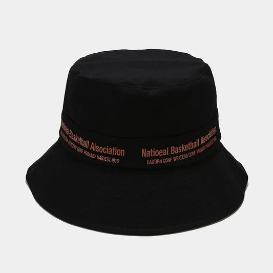 Beige twill cotton summer sun hat with custom silk screen logo by MANDOTOS INTERNATIONAL, lightweight and breathable for sun protection.