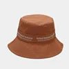 Beige twill cotton summer sun hat with custom silk screen logo, stylish and breathable for outdoor wear by MANDOTOS INTERNATIONAL.