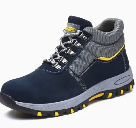 High Quality Winter Boots Men Steel Toe Cap Safety Boots Work Shoes Men Puncture-Proof Work Boots Plush Warm Safety Shoes male - MANDOTOS INTERNATIONAL