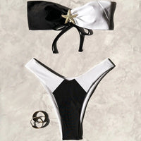 High Waist Swimsuit Set for Plus Size Women | Push-up Bikini Bathing Suit - MANDOTOS INTERNATIONAL