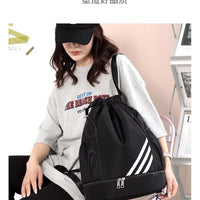 Large Capacity Drawstring Pocket Basketball Backpack - MANDOTOS INTERNATIONAL