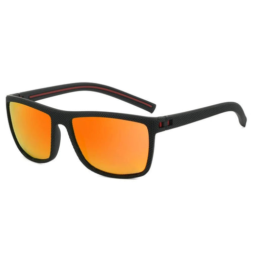 Men's black metal framed fashion sunglasses with TAC lenses, ideal for day and night driving and stylish daily wear.