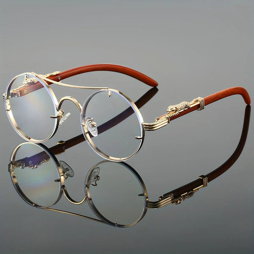 Men's black metal framed sunglasses with TAC lenses, ideal for day and night driving, stylish for daily leisure wear.