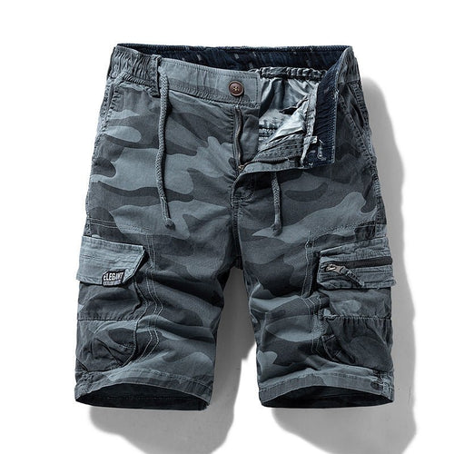 Men's Camo Street Outdoor Stretch Tooling Shorts - MANDOTOS INTERNATIONAL