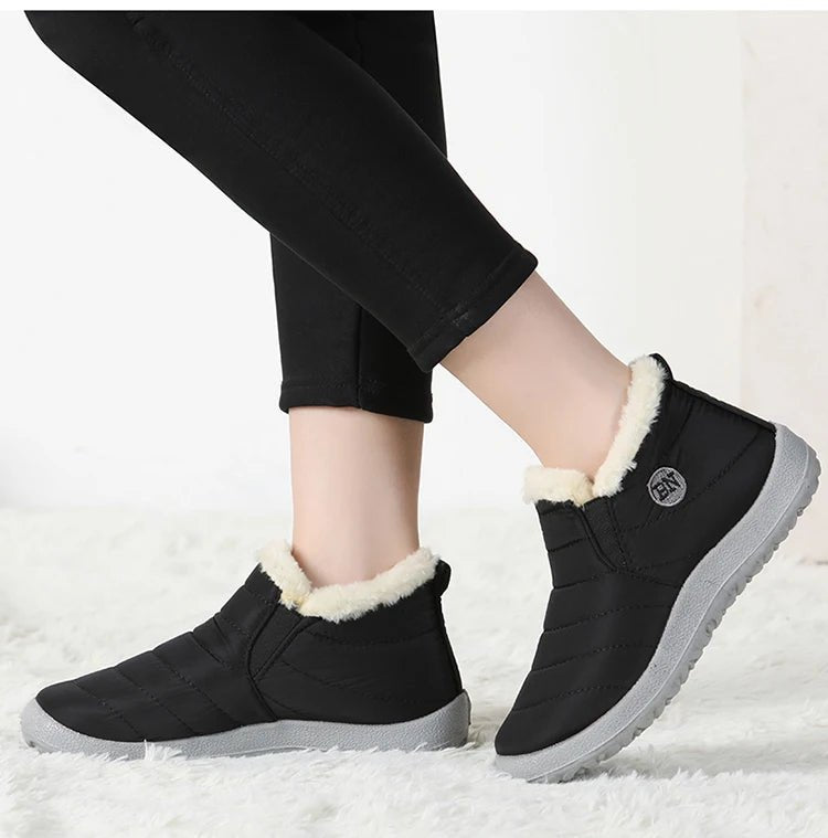 Men's Winter Snow Boots Waterproof Outdoor Work Shoes Plus Size - MANDOTOS INTERNATIONAL
