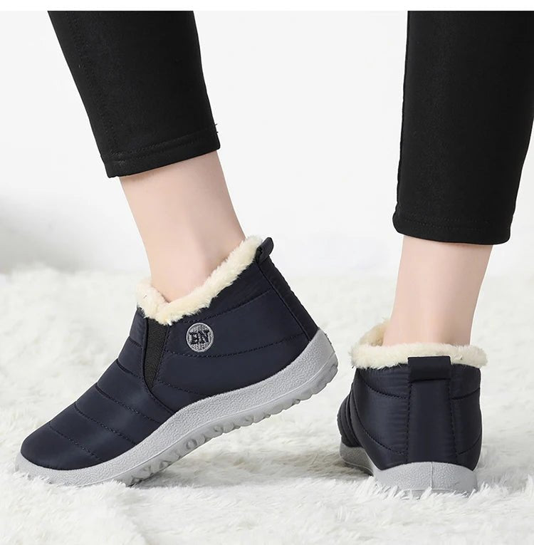 Men's Winter Snow Boots Waterproof Outdoor Work Shoes Plus Size - MANDOTOS INTERNATIONAL