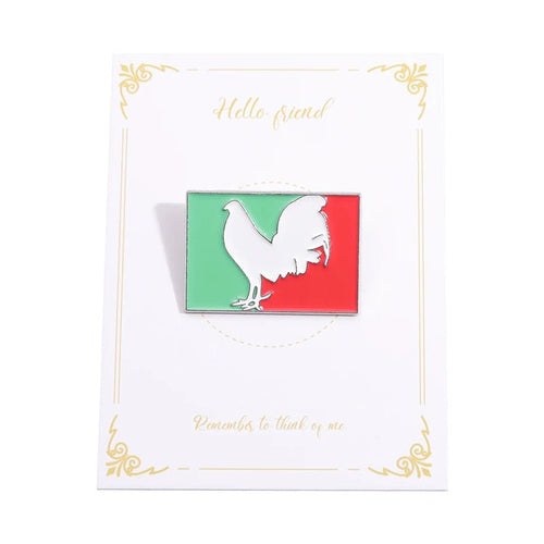 Mexico flag hat pin, retro New Mexican metal badge and enamel brooch, decorative jewelry for baseball caps, gift for friends.