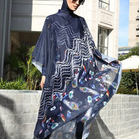 Modest Coverage Muslim Burkini - Stylish & Functional Swimwear for Middle-Aged Women - MANDOTOS INTERNATIONAL