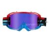 Mandotos International mountain bike goggles and off-road motorcycle sunglasses with tinted lenses and adjustable straps.