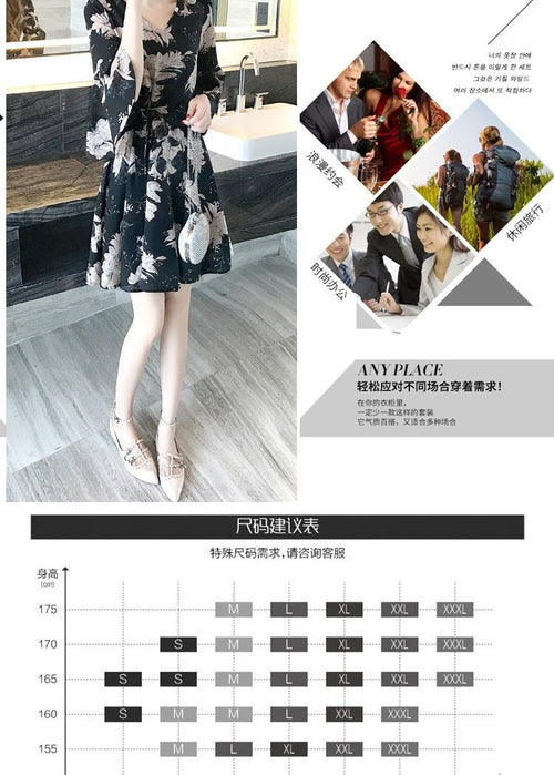 New floral dress women's summer dress summer 2019 new women's fashion student Korean style slimming fashion fashion - Mandotos International