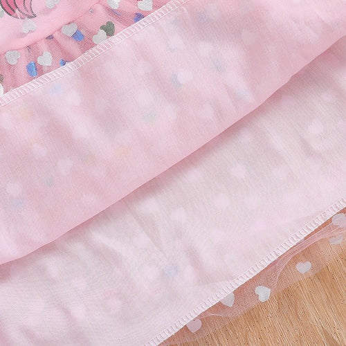 New Girls Dress Summer Short-Sleeved Princess Dress Children's Clothing Children's Gauze Skirt Girl Skirt Hunter Witch Group - Mandotos International