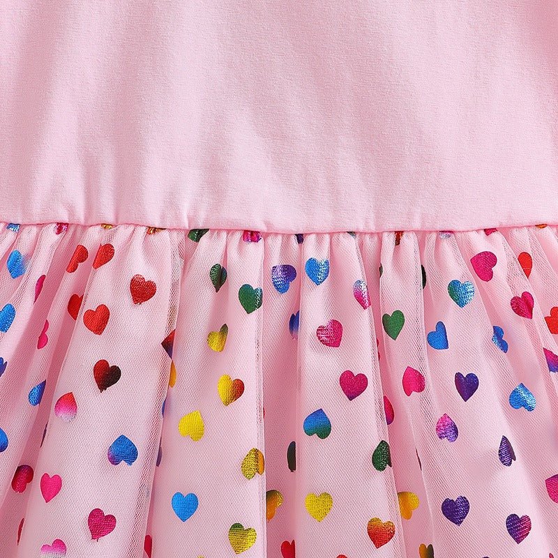 New Girls Dress Summer Short-Sleeved Princess Dress Children's Clothing Children's Gauze Skirt Girl Skirt Hunter Witch Group - Mandotos International