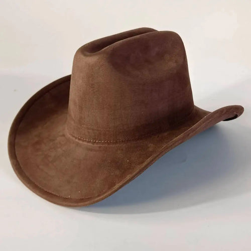 Premium Suede Cowboy Hat for Stylish Men and Women - Ideal for Outdoor Festivities - MANDOTOS INTERNATIONAL
