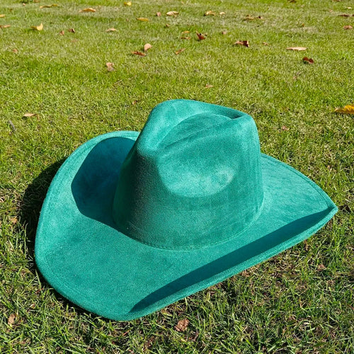 Premium Suede Cowboy Hat for Stylish Men and Women - Ideal for Outdoor Festivities - MANDOTOS INTERNATIONAL