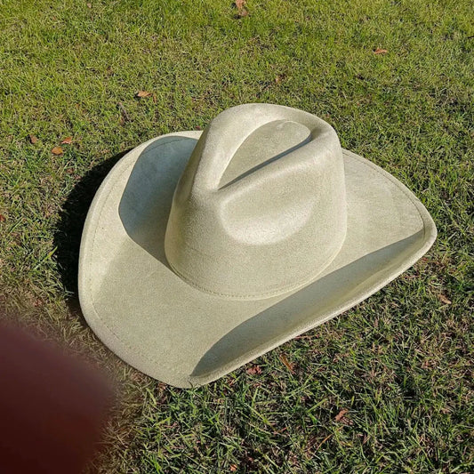 Premium Suede Cowboy Hat for Stylish Men and Women - Ideal for Outdoor Festivities - MANDOTOS INTERNATIONAL