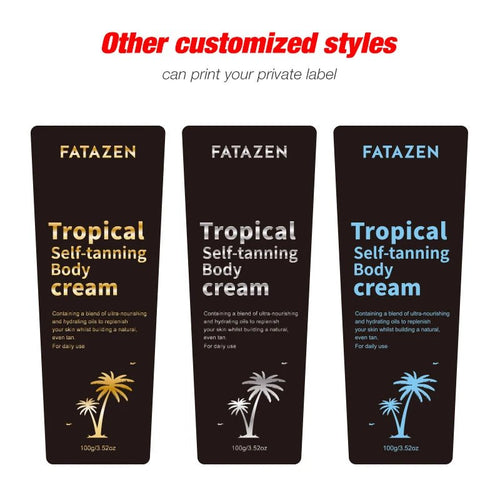 Mandotos International Quick 3Hrs Tan Butter Cream Sunscreen Sunless Tanning Lotion for body care