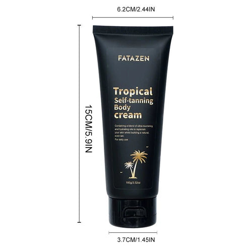 Mandotos International Quick 3Hrs Tan Butter Cream Sunscreen Sunless Tanning Lotion for body care, smooth and evenly tinted skin