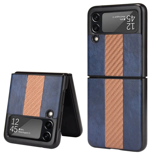 Samsung Z Flip 3 5G Leather Folding Case - MANDOTOS INTERNATIONAL