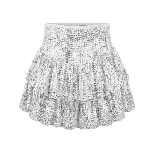 African high waist sequin mini skirt by MANDOTOS INTERNATIONAL, featuring vibrant dashiki design and summer-ready style for women.