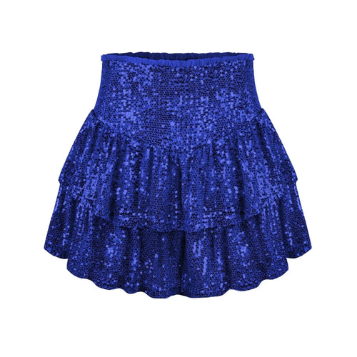 Sexy African high waist sequin mini skirt with dashiki design, perfect for summer women’s fashion, by MANDOTOS INTERNATIONAL.