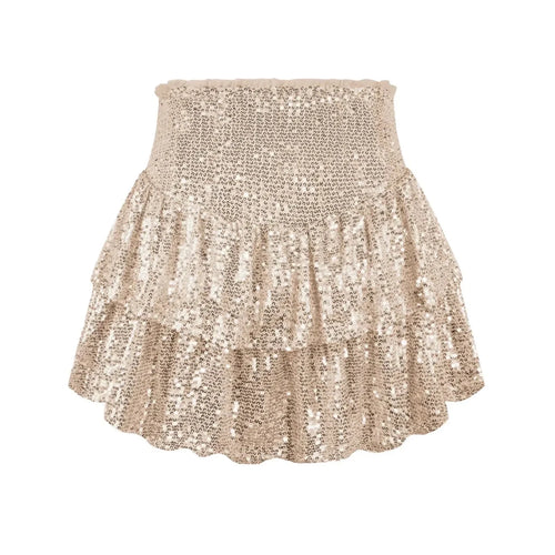 African high waist sequin mini skirt by MANDOTOS INTERNATIONAL featuring dashiki-inspired design for summer women’s fashion.