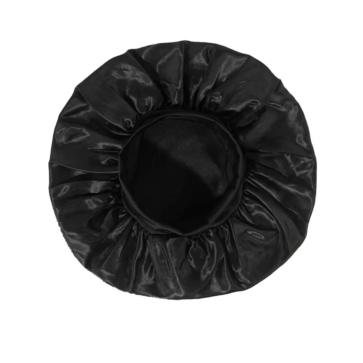Silk Wide-brimmed Bonnet for Sleeping Hair Care - Women Satin - MANDOTOS INTERNATIONAL