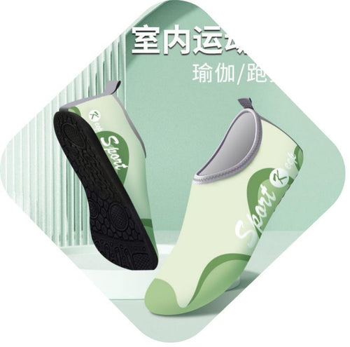 Snowflake Striped Beach Shoes: Versatile Diving & Yoga Socks - MANDOTOS INTERNATIONAL
