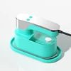 Mandotos International portable hand-held clothing iron with pressurized steam for fast, efficient ironing at home or on travel.