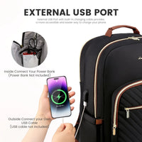 Stylish Waterproof Laptop Backpack for Women Girls - LOVEVOOK College School Bag - MANDOTOS INTERNATIONAL