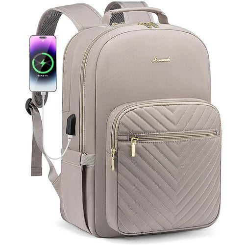 Stylish Waterproof Laptop Backpack for Women Girls - LOVEVOOK College School Bag - MANDOTOS INTERNATIONAL