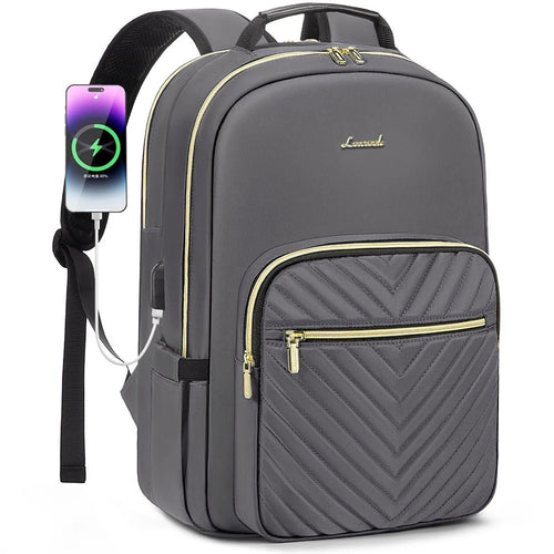 Stylish Waterproof Laptop Backpack for Women Girls - LOVEVOOK College School Bag - MANDOTOS INTERNATIONAL
