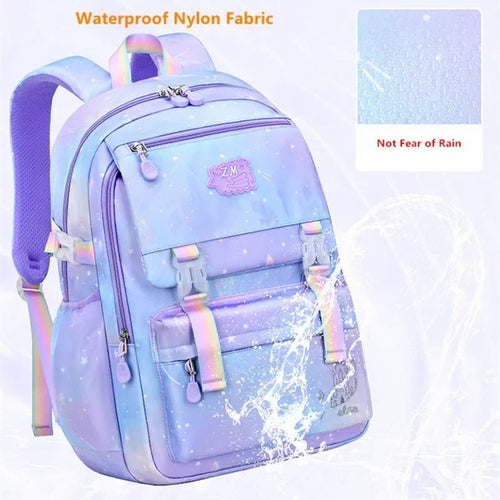 Stylish Waterproof Nylon Backpack for Travel, School & Sports - Unisex Design - MANDOTOS INTERNATIONAL
