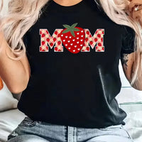 Summer European and American New Printed Round Neck Short Sleeved T-shirt Top Women Clothing T Shirt Women Kawaii Clothes - MANDOTOS INTERNATIONAL