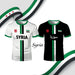 Syrian Flag Map Print Football T-Shirt - Men's & Kid's Summer Tops - MANDOTOS INTERNATIONAL