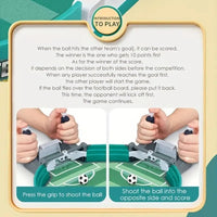 Table Football Game, Two-Person Football Game Table Game, Parent-Child Interactive Puzzle Game Table Football, Tabletop Soccer - Mandotos International