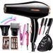 Travel Hair Dryer with 3 Heat Settings and 5 Attachments - MANDOTOS INTERNATIONAL